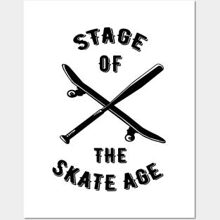 Stage of the Skate Age Posters and Art